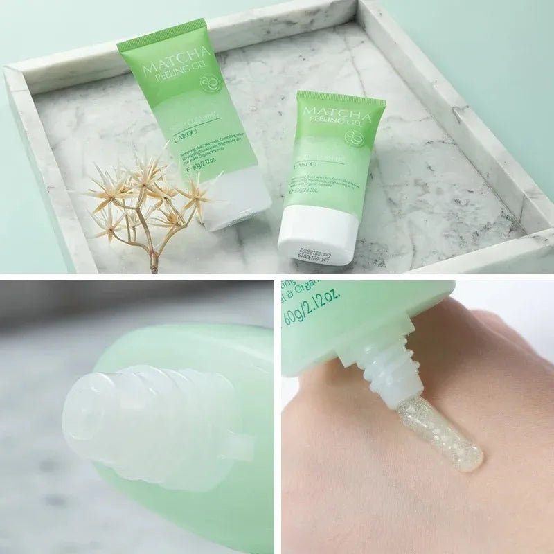 Gel Exfoliant au Matcha LAIKOU – Peeling Doux, Hydratant & Réparateur - Women Selection